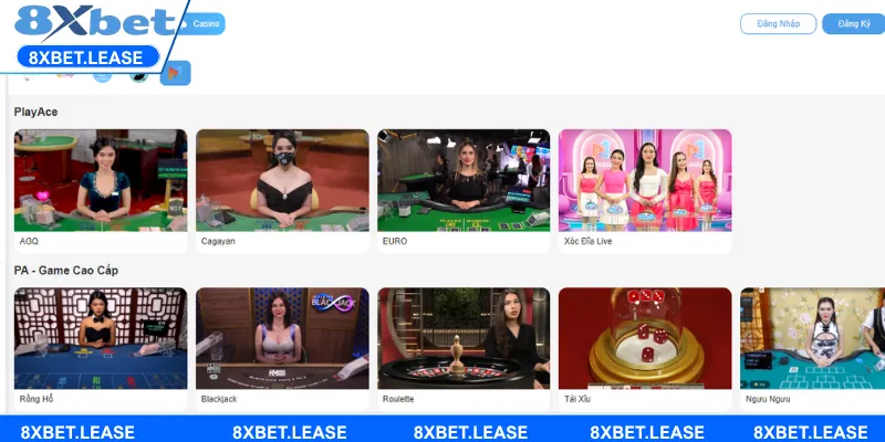 Một vài game nổi bật không nên bỏ lỡ khi đến với AG Casino 8XBET